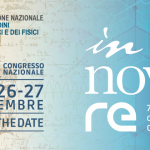 XIX Congresso Nazionale dei Chimici e dei Fisici “in-nova-re” – SAVE THE DATE