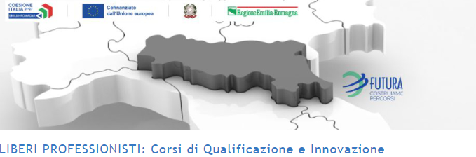 Corsi finanziati dalla Regione Emilia Romagna e dal Fondo Sociale Europeo per  liberi professionisti